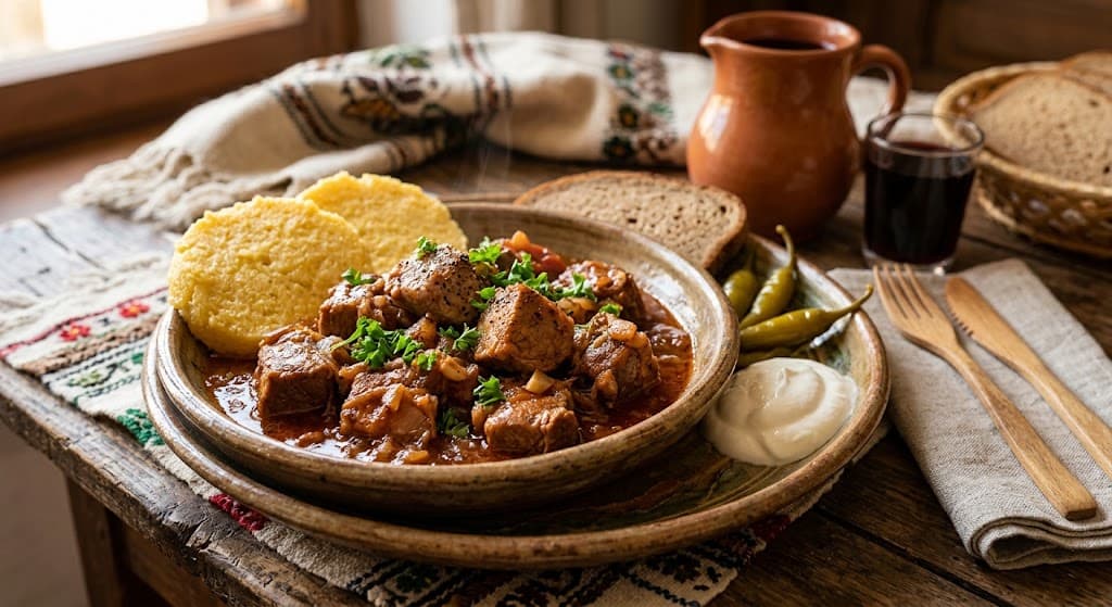 Friptură țărănească de porc (bucăți)