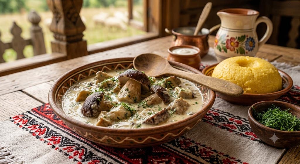 Hribi cu smântână