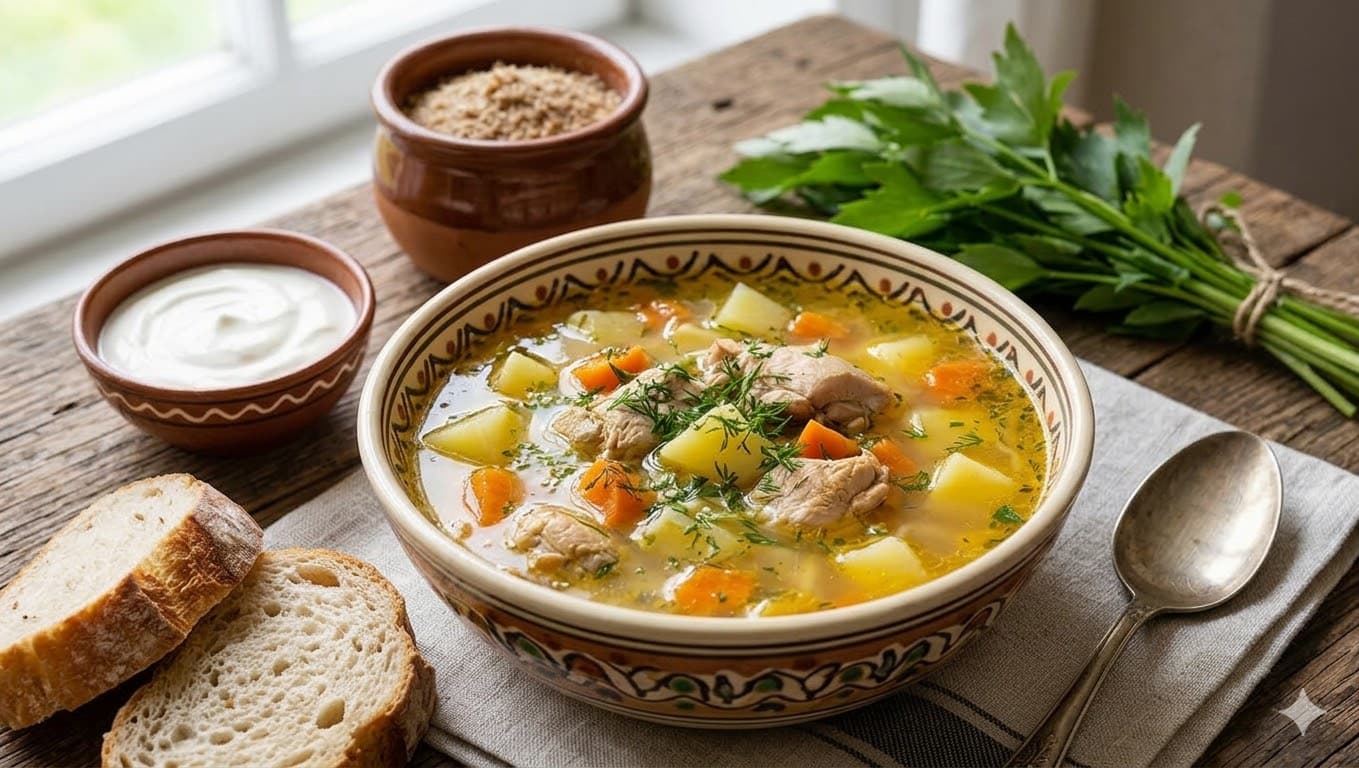 Borș de găină
