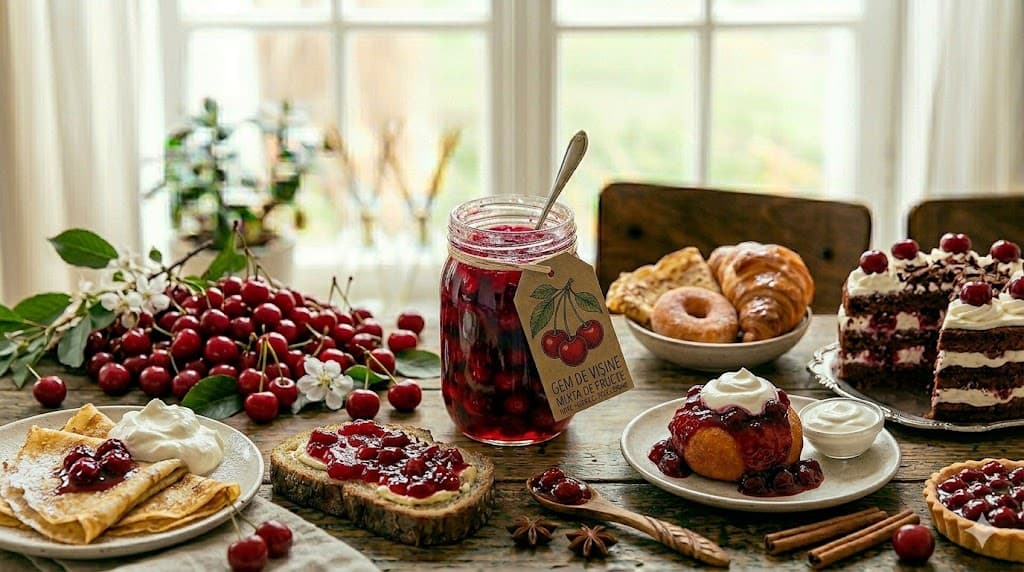 Dulceață de cireșe amare