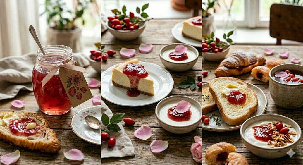 Dulceață de trandafiri