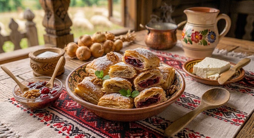 Haioșe cu ozânză de porc