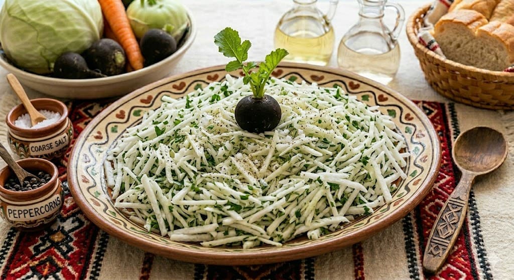 Salată de ridiche neagră