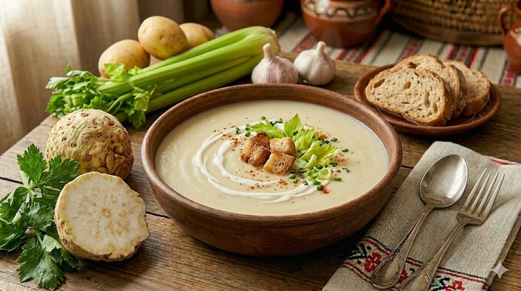 Supă cremă de țelină